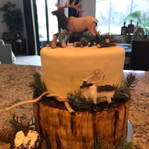 hunting cake